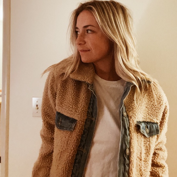 Reversible Sherpa Denim Jacket | Poshmark